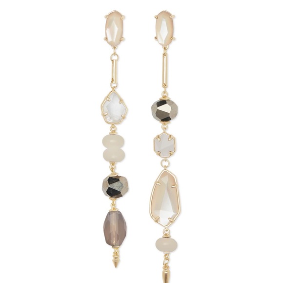 Kendra Scott Linear Drop Earrings - Picture 4 of 4